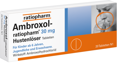 AMBROXOL-ratiopharm 30 mg Hustenlöser Tabletten