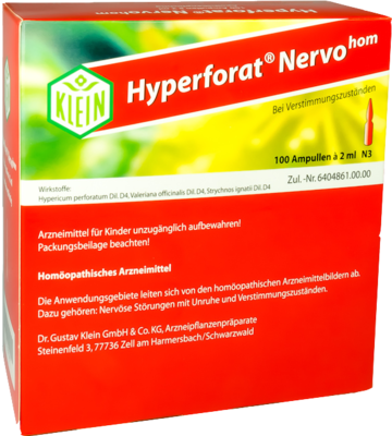 HYPERFORAT Nervohom Injektionslösung