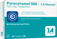 PARACETAMOL 500-1A Pharma Tabletten