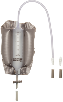 BEINBEUTEL 500 ml 50 cm steril Schlauch kürzbar