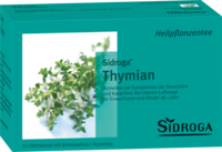 SIDROGA Thymian Tee Filterbeutel