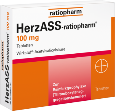 HERZASS-ratiopharm 100 mg Tabletten