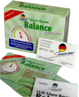LLID Säure-Basen Balance Kombipack.m.Teststreifen