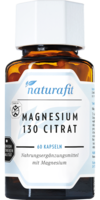 NATURAFIT Magnesium 130 Citr Kapseln