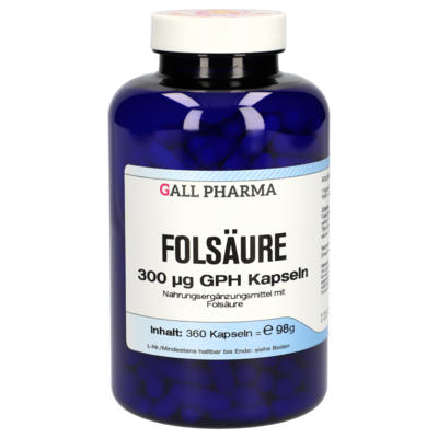 FOLSÄURE 300 µg GPH Kapseln