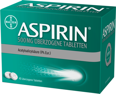 ASPIRIN 500 mg überzogene Tabletten