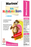 KIDS MULTIVITAMIN Bärchen+Calcium Marinox Kautabl.