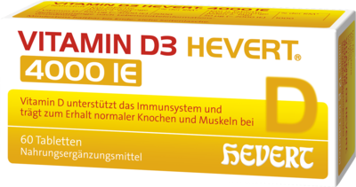 VITAMIN D3 HEVERT 4.000 I.E. Tabletten