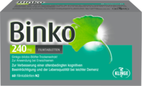 BINKO 240 mg Filmtabletten