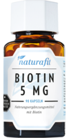 NATURAFIT Biotin 5 mg Kapseln