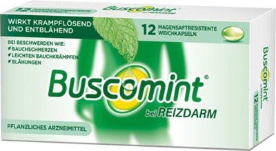 BUSCOMINT bei Reizdarm 0,2 ml magensaftr.Weichkps.