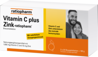 VITAMIN C PLUS Zink-ratiopharm Brausetabletten