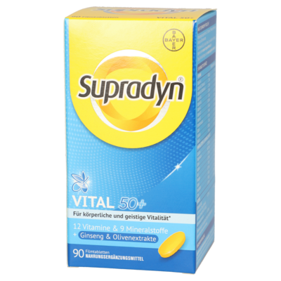 SUPRADYN vital 50+Ginseng+Olivenextr.Filmtabletten
