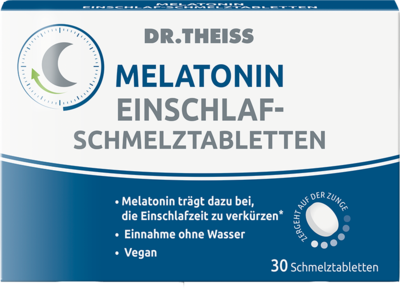 DR.THEISS Melatonin Einschlaf-Schmelztabletten