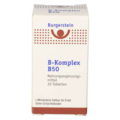 BURGERSTEIN Vitamin B50 Komplex Tabletten