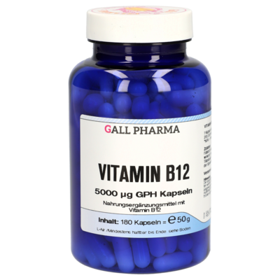 VITAMIN B12 5000 µg GPH Kapseln