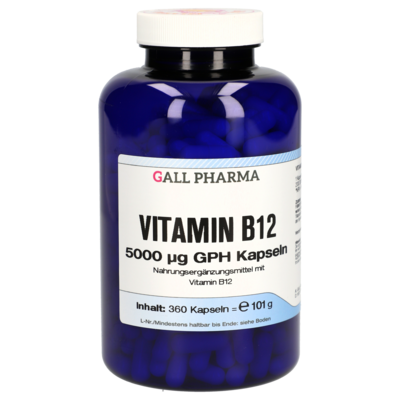 VITAMIN B12 5000 µg GPH Kapseln