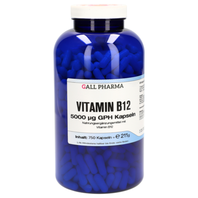 VITAMIN B12 5000 µg GPH Kapseln