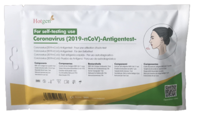 HOTGEN Coronavirus 2019-nCoV Ag Selbsttest Nase