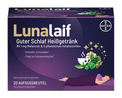 LUNALAIF Guter Schlaf Heißgetränk Beutel