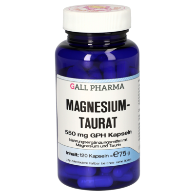MAGNESIUMTAURAT 550 mg GPH Kapseln