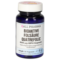 BIOAKTIVE Folsäure Quatrefolic 800 µg GPH Kapseln