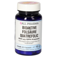 BIOAKTIVE Folsäure Quatrefolic 800 µg GPH Kapseln