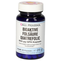 BIOAKTIVE Folsäure Quatrefolic 800 µg GPH Kapseln