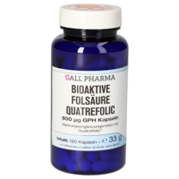 BIOAKTIVE Folsäure Quatrefolic 800 µg GPH Kapseln