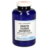 BIOAKTIVE Folsäure Quatrefolic 800 µg GPH Kapseln