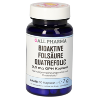 BIOAKTIVE Folsäure Quatrefolic 2,5 mg GPH Kapseln