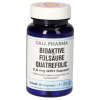 BIOAKTIVE Folsäure Quatrefolic 2,5 mg GPH Kapseln