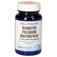 BIOAKTIVE Folsäure Quatrefolic 5 mg GPH Kapseln