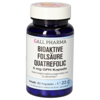 BIOAKTIVE Folsäure Quatrefolic 5 mg GPH Kapseln
