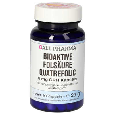 BIOAKTIVE Folsäure Quatrefolic 5 mg GPH Kapseln