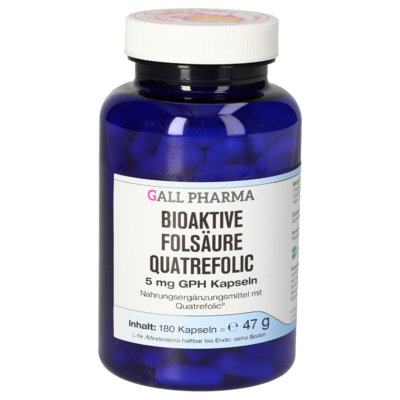 BIOAKTIVE Folsäure Quatrefolic 5 mg GPH Kapseln