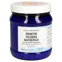 BIOAKTIVE Folsäure Quatrefolic 5 mg GPH Kapseln